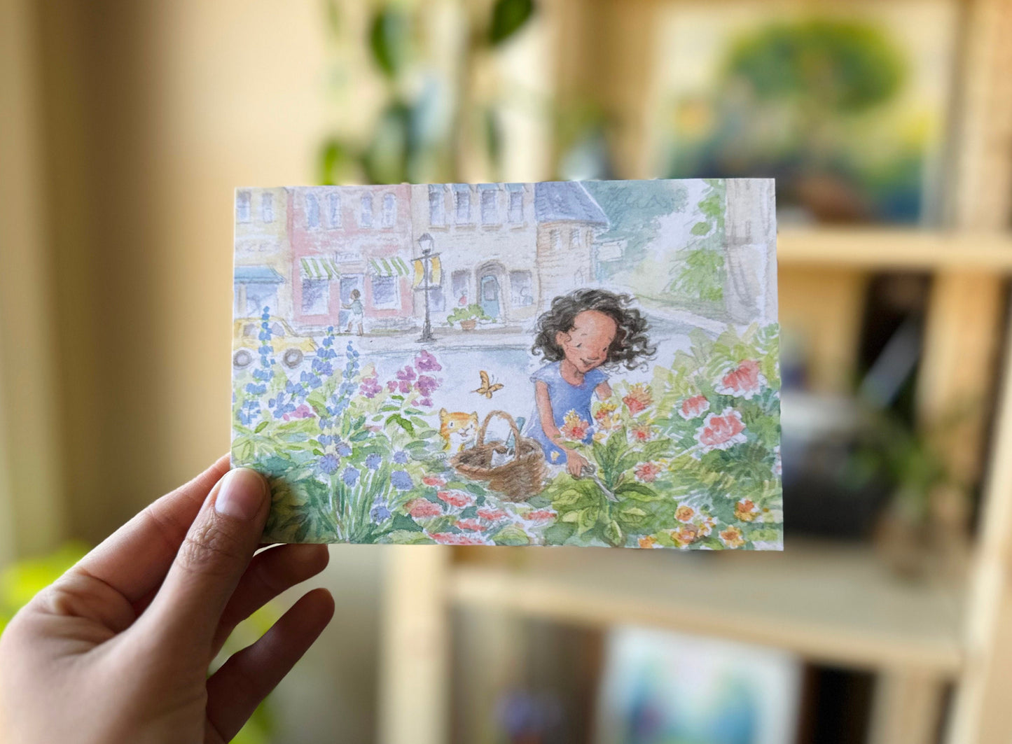 Postcards from "A Little More Beautiful" - Children's Book Mail