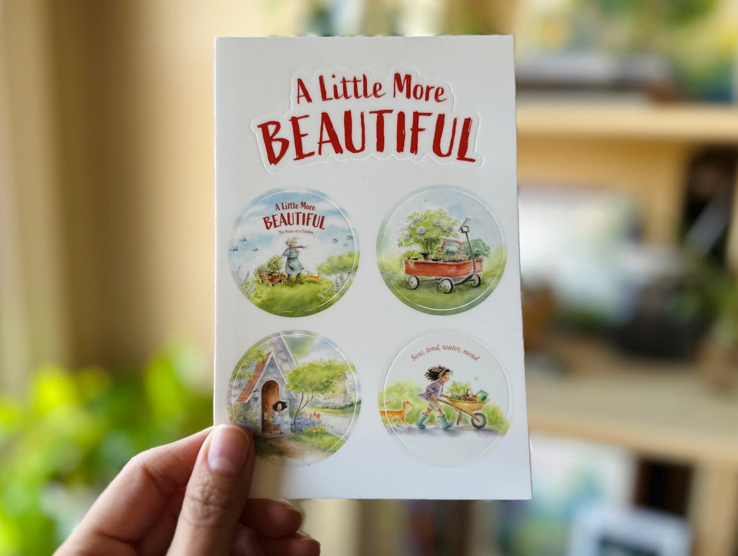 Sticker Sheet from "A Little More Beautiful"